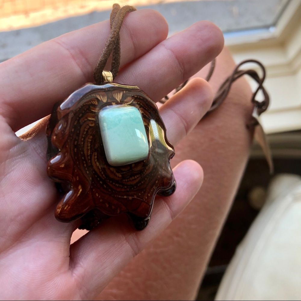Third Eye Pinecone Unique Pendant - image 2